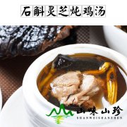 石斛灵芝炖鸡汤