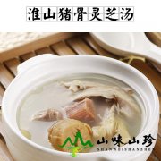 淮山猪骨灵芝汤