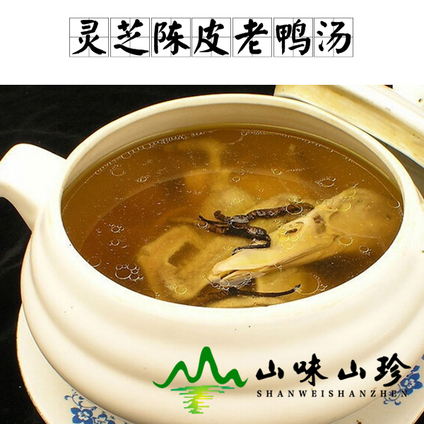 灵芝陈皮老鸭汤